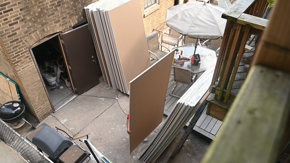 Delivering Drywall