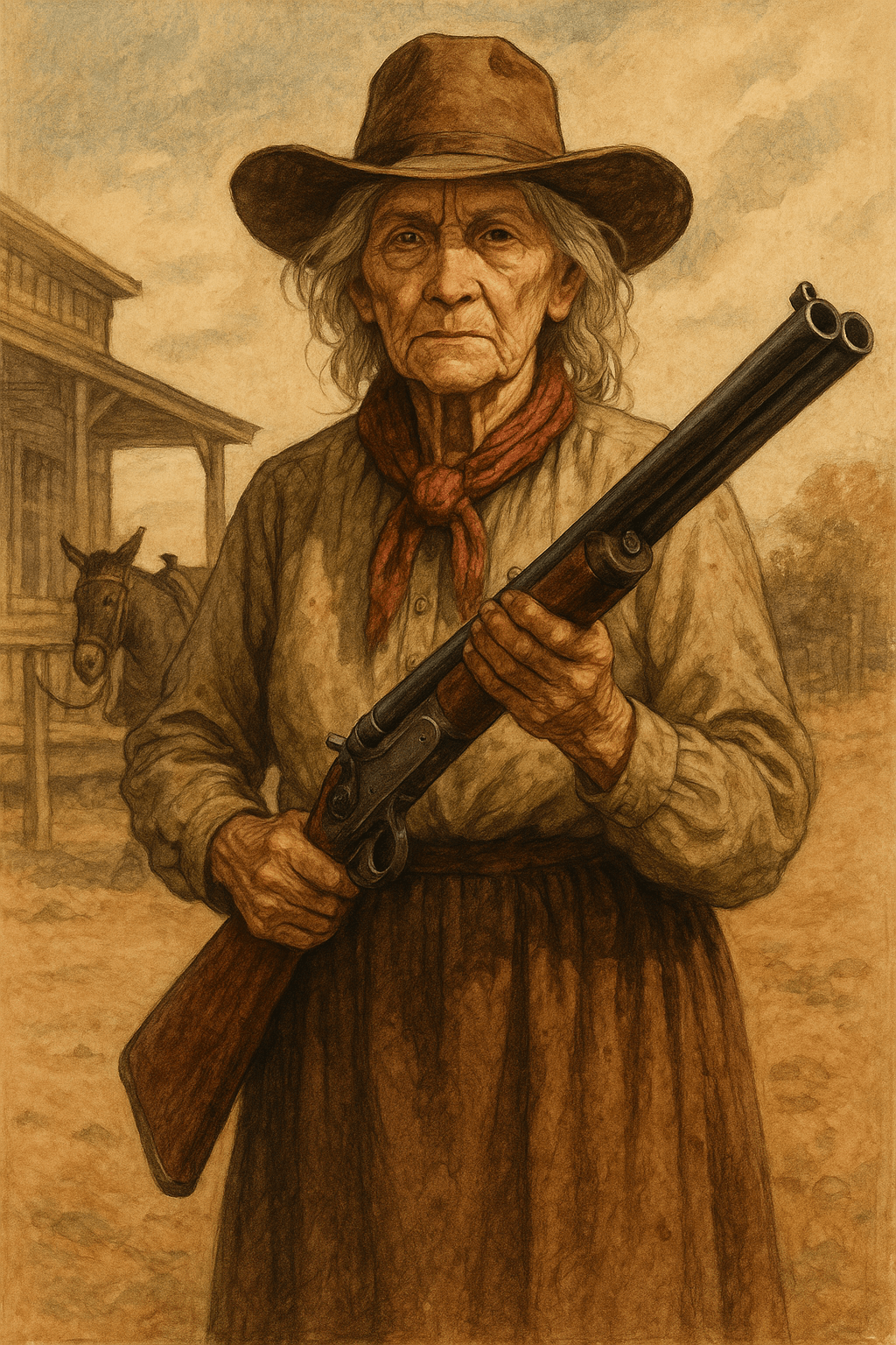 The Gunslinger and the Old Woman