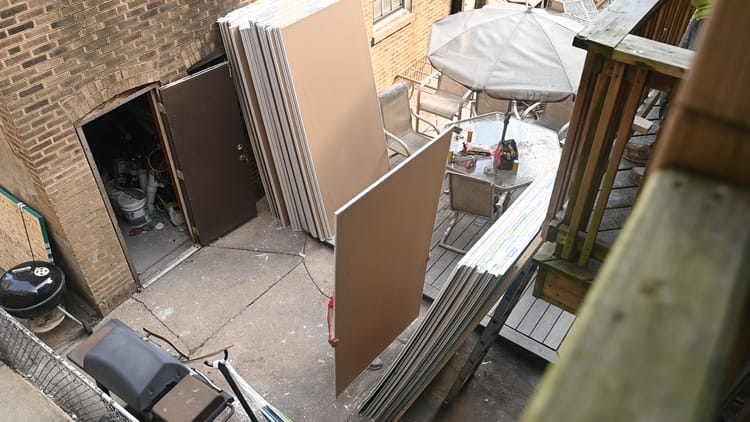 Delivering Drywall